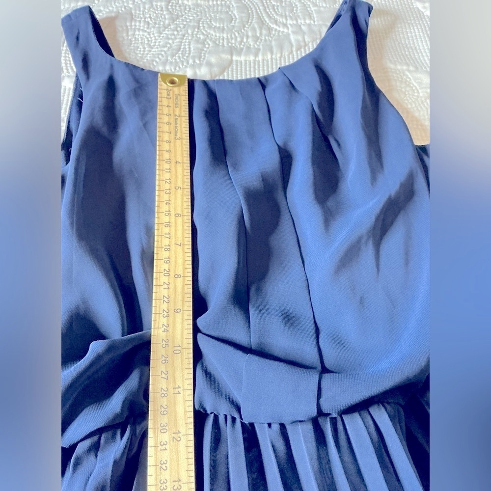 B Darlin Blue Off Shoulder Maxi Sundress - Picture 12 of 12
